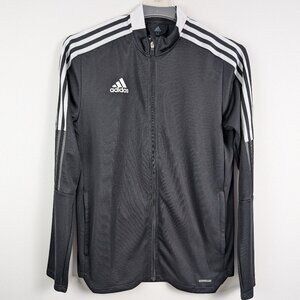 Adidas Tiro 21 Track Soccer Jacket Black Men's Size Medium